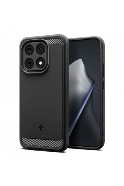 Spigen Case for Xiaomi 15T, Spigen, Rugged Armor, Matte Black