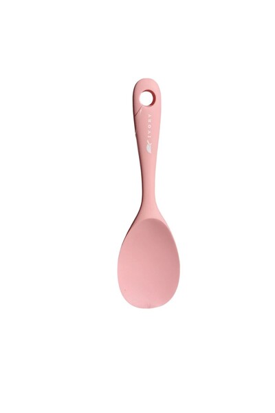 IVORY Heat Resistant Fireproof Non-Stick Silicone Cooking Spoon (Ivo-Sl163)