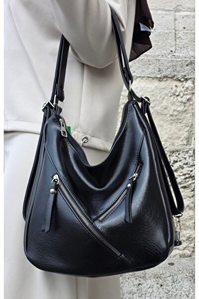 çantamgelsin Women's Backpack and Shoulder Bag with 2 Large Main Compartments...