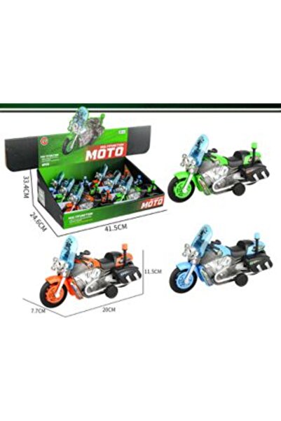 PlayFun Motocicletă Poliție Inerție 6 Bucăți