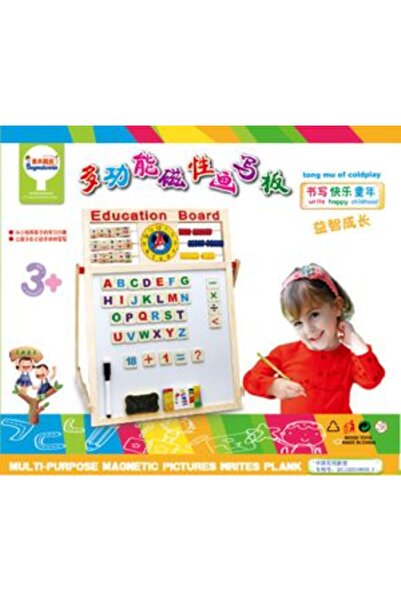 PlayFun Tăbliță Lemn Educațională Mare