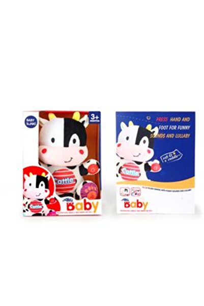 PlayFun Vacă de Pluș 0+ 8x21x15 cm