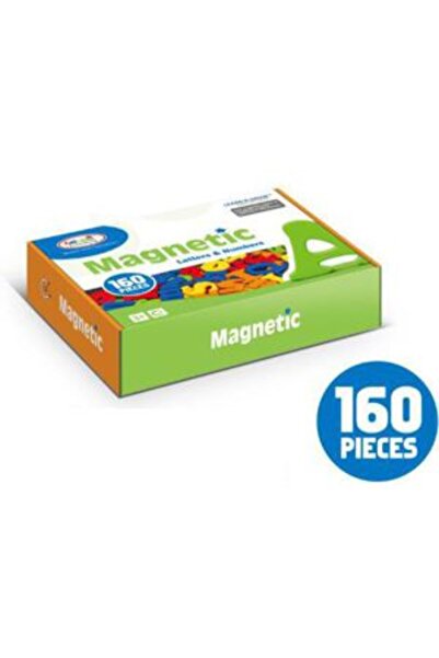 PlayFun Litere Cifre Magnetice 160 Piese