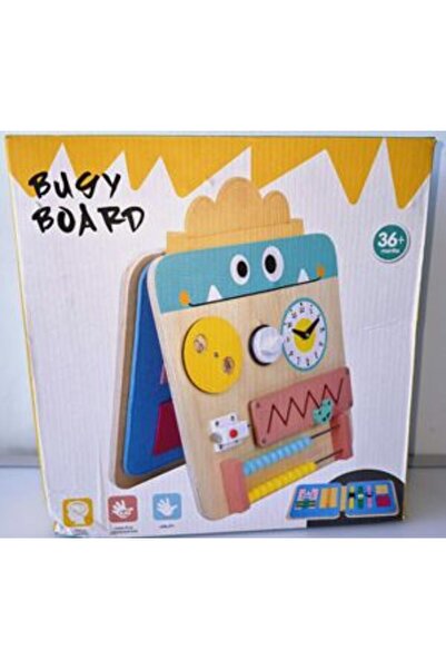 PlayFun Joc Lemn Busy Board Multifuncțional