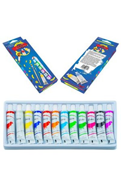 PlayFun Culori Tempera 12 Tuburi 9 ml