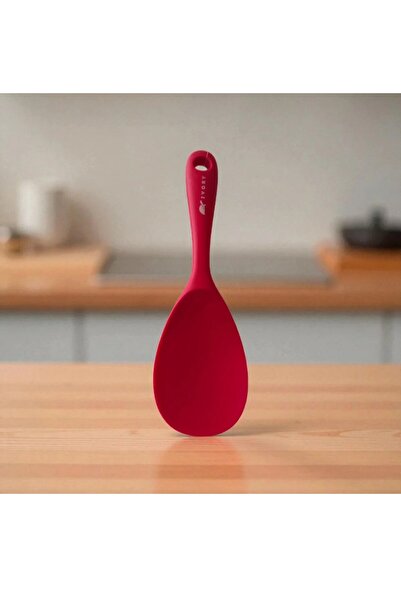 IVORY Heat Resistant Fireproof Non-Stick Silicone Cooking Spoon (Ivo-Sl163)
