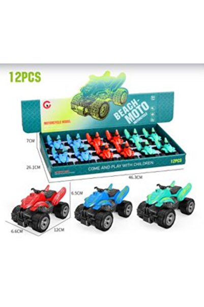PlayFun ATV Plastic Inerție 12 Bucăți