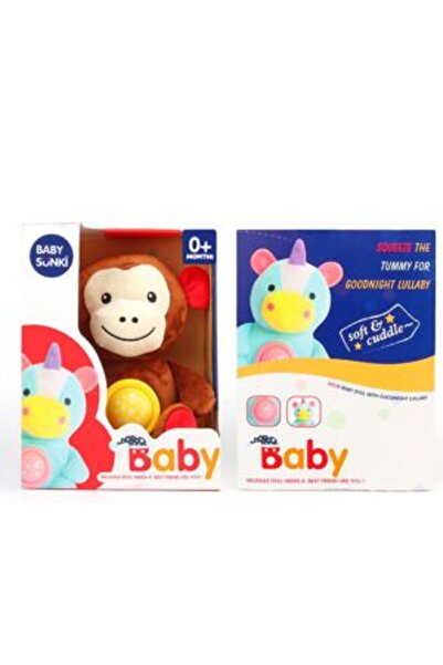 PlayFun Plush Monkey 0+