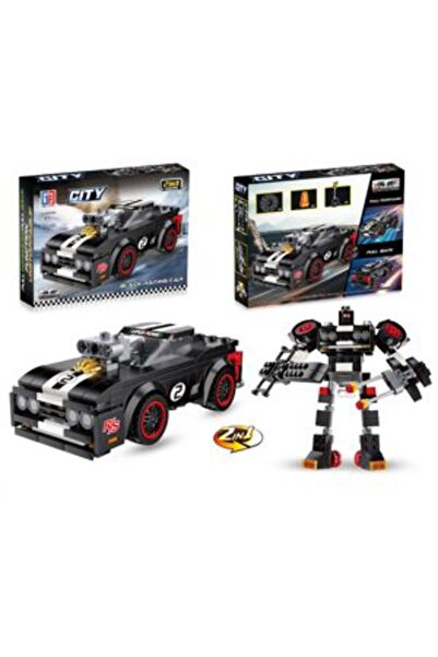 PlayFun Joc Construcție Robot Transformabil 26x20x5 cm