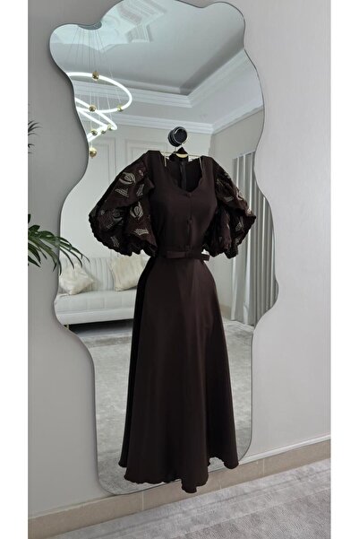 4LINA Brown evening dress