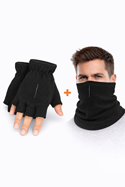 Omotasarım قفازات بولار كيسكت للجنسين من ديركت مع طوق للرقبة