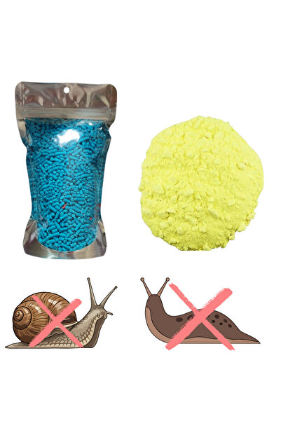 Safa Tarım Salyangoz Sümüklü Böcek Sülük Sürüngen Kovucu Kukürt 2KG/Mavi Pele...