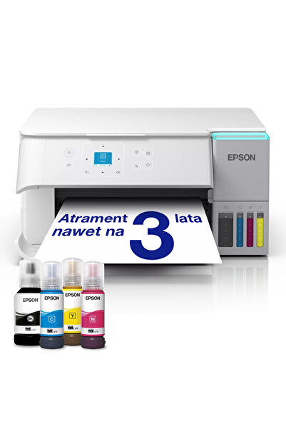 EPSON EcoTank L4366 White All-in-One Printer