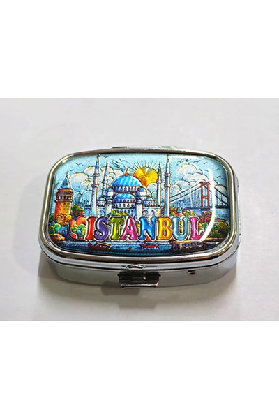 Epilons Istanbul Themed Medicine Box - Model 4