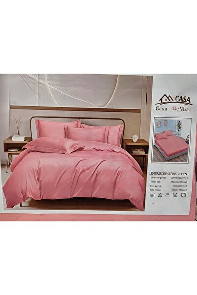 Casa Pucioasa 6-piece Duvet Cover Set , King Size Deluxe 230x250 cm, fine Cot...