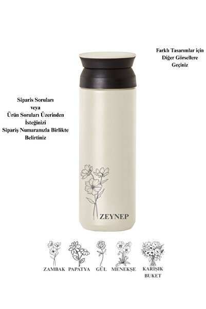 Karaca Rainbow Paslanmaz Çelik Termos 500 ml (8 SAATE KADAR SICAK/SOĞUK TUTMA)