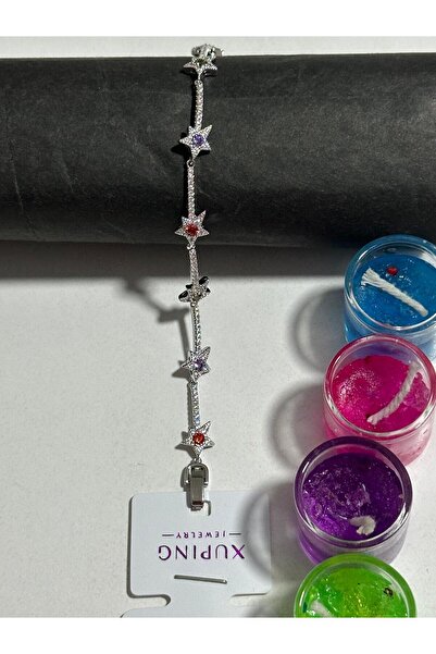 XUPING JEWELRY Colorful Star Steel Bracelet