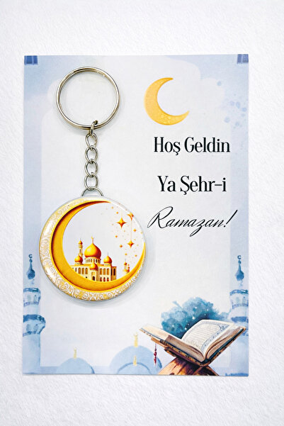 Fynbos Ramazan Temalı Açacaklı Metal Anahtarlık 44 mm | Diş Kirası | Hediyeli...