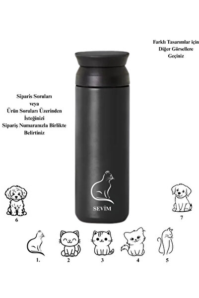 Karaca Rainbow Paslanmaz Çelik Termos 500 ml (8 SAATE KADAR SICAK/SOĞUK TUTMA)