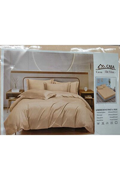 Casa Pucioasa 6-piece Duvet Cover Set , King Size Deluxe 230x250 cm, fine Cot...