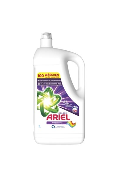 Ariel Color+ liquid detergent, 100 washes, 5L