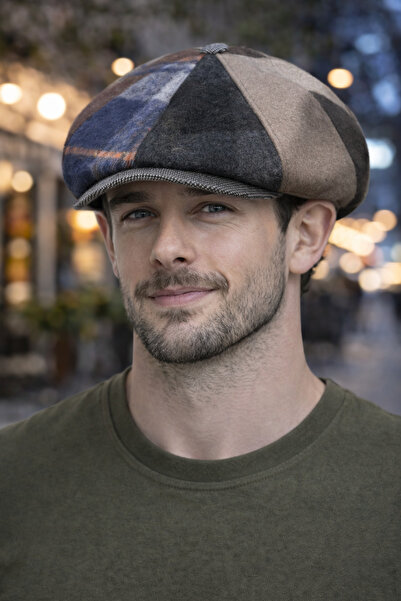 PaminBags Aksesuar قبعة كاشي دوبلدودي بتصميم مُطرز بالقطع السيسليتية