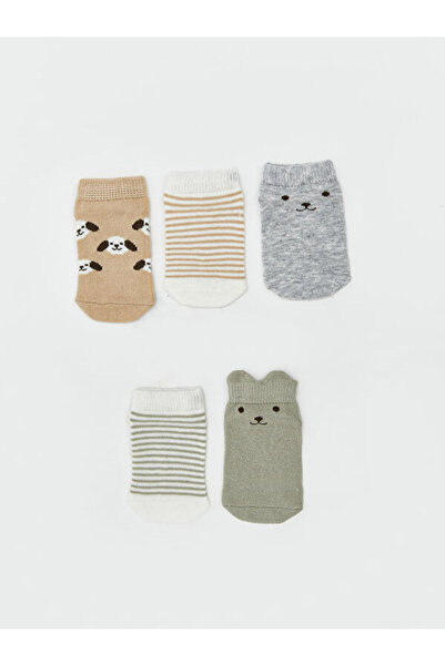 LC Waikiki Sparkling Choices Embroidered Baby Boy Booties Socks 5-Piece from ...