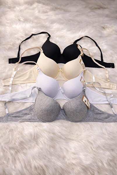 SuspenderS Colorful bras, 4-piece set