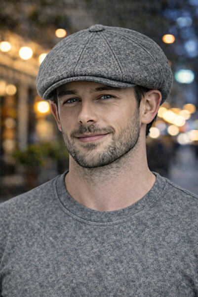 PaminBags Aksesuar Draped Cashmere Elastic Sicilian Cap Hat Ün0087