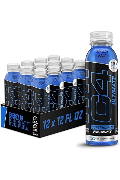 Cellucor C4 C4 Ultimate Non-Carbonated Zero Sugar Energy Drink, Pre Workout D...
