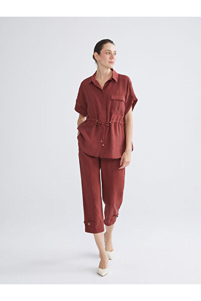 LC Waikiki Peak New Season Elastic Waist Modal Blend Women's Trousers