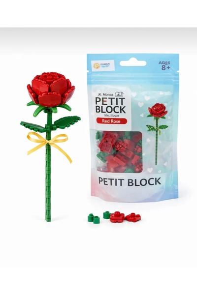 Petit Block Mini Figür Çiçek Serisi: Masanızda Hiç Solmayacak Renkli Bahçeler