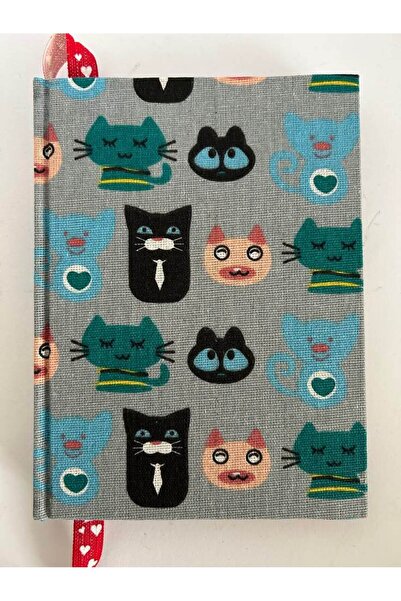 SimplyTexGoGlobal Multicolored Cats 1 A5 Notebook, 80gsm Multicolored Paper
