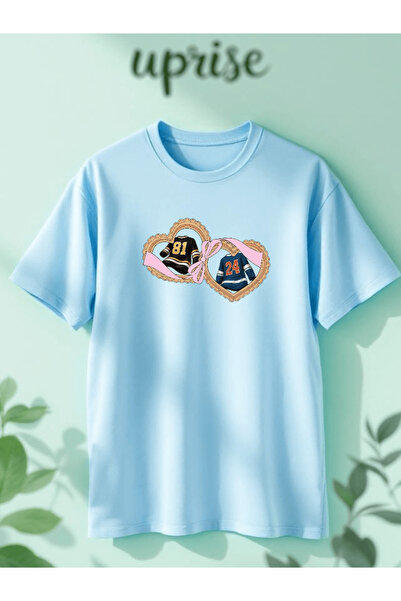 Vordevia Heated Rivalry Printed Cotton Oversize T-Shirt