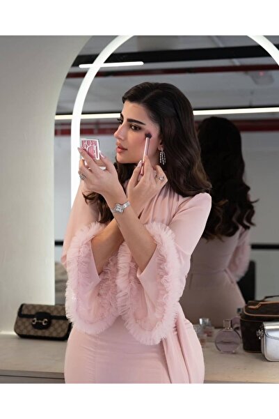 dalaa soft chiffon dress