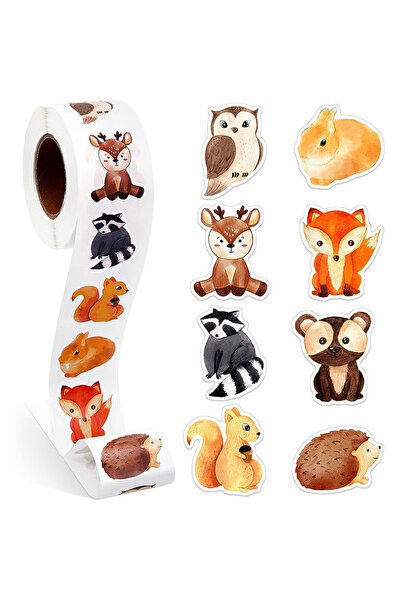 Choice6 ملصقات مكافآت للأطفال، 500/1000/2000 قطعة، حيوانات برية/مزرعة/بحرية، ...