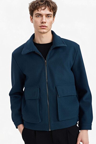 DeFacto Palton cu buzunare cu fermoar E9978AX25WN