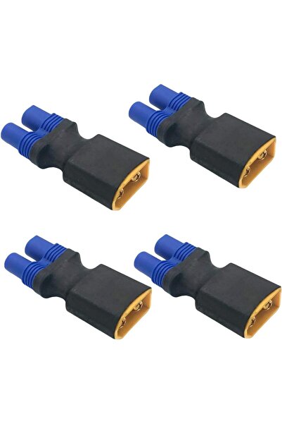 Generic 4pcs XT60 Male to EC3 Female Connectors - No Wires Adapter for RC LiP...