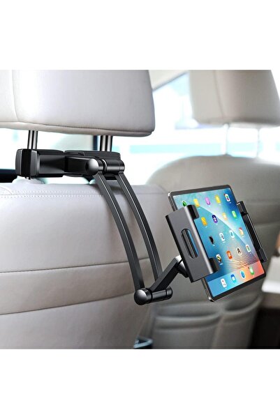 Generic حامل تابلت للسيارة، حامل آيباد للسيارة، قابل للتعديل، قابل للطي، قابل...