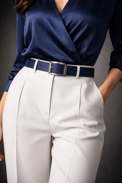 GAYIŞ Rochie de damă din piele naturală 100%, țesătură, curea pentru blugi, l...