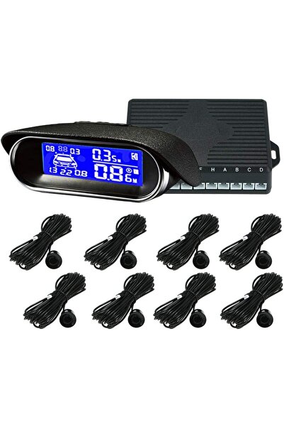 Generic نظام مورليان للرجوع للخلف في السيارة، حساسات ركن، 8 حساسات، إلكترونيا...