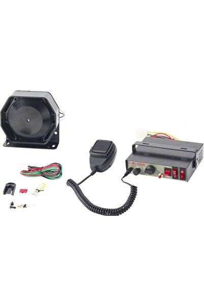 Generic Set of 12V Car Truck Siren 8 Sound Modes 200W Loud Car Alarm Siren Ho...