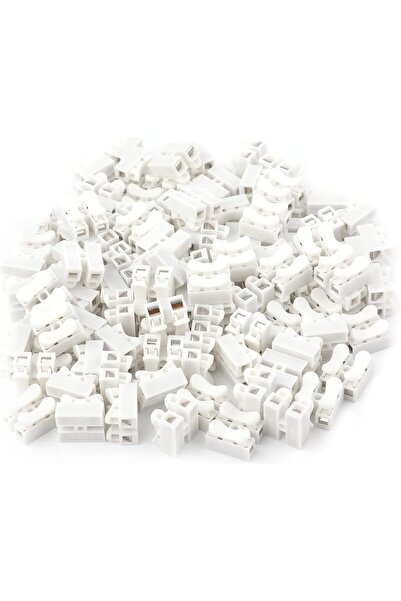 Generic 100 قطعة من موصلات الأسلاك السريعة CH-2 ثنائية الوضع، 10 أمبير، 220 ف...