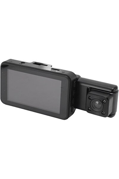 Generic كاميرا سيارة احترافية بثلاث قنوات، بدقة FHD 1080P، مزودة بمستشعر G، و...
