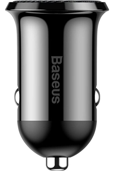 Generic Baseus Grain Pro Car Charger (Dual USB 4.8A) Black