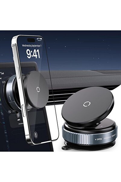 Generic Car Phone Holder with Suction Cup Magnetic Phone Holder for Car, 360°...