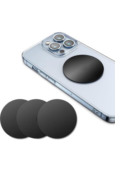 Generic 4 Pcs 4cm Circular Lead Rings, Round Metal Plates, Thin Metal Plates ...