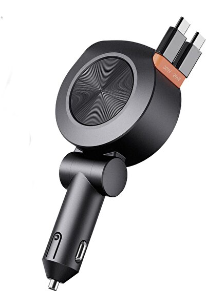 Generic GEEKERA Retractable Car Charger 4 in 1, Fast Car Phone Charger with D...