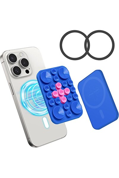 Generic Magnetic Suction Cup Phone Mount for Mag-Safe Case, Anti-Slip Hands-F...