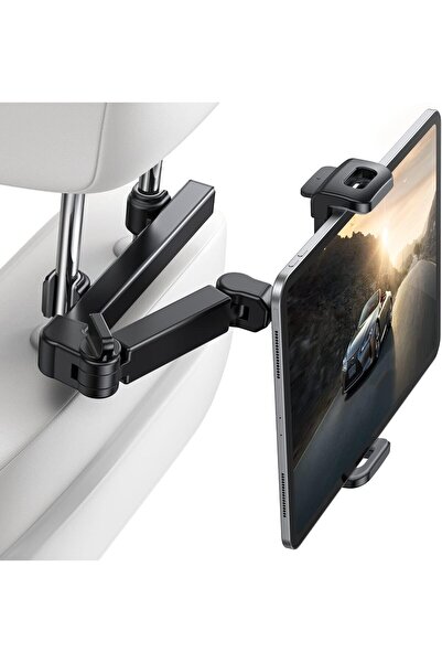 Generic حامل هاتف للسيارة، ذراع تمديد 3 في 1، حامل تابلت قابل للتعديل للمقعد ...